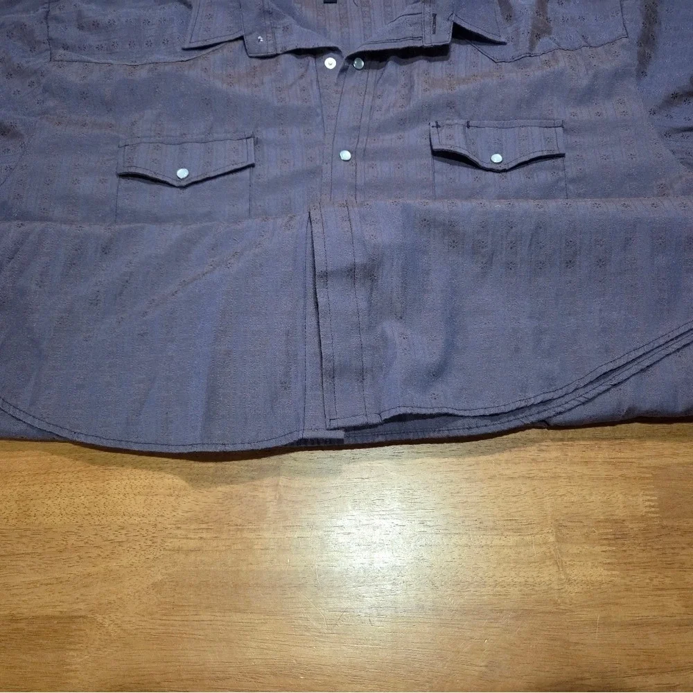 Roper Men's Western Snap Button Shirt‎ | 3XL | Long Sleeve | Charity Listing - Picture 5 of 11